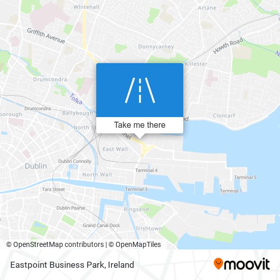 Eastpoint Business Park map