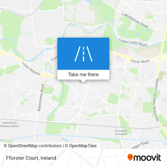 Fforster Court map