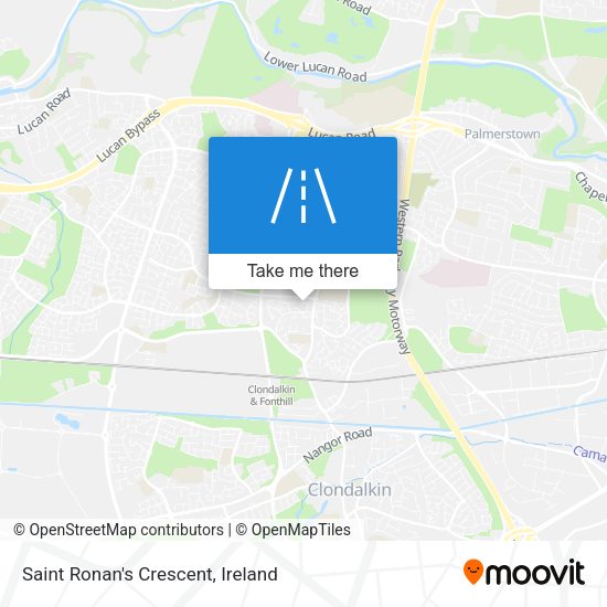 Saint Ronan's Crescent map