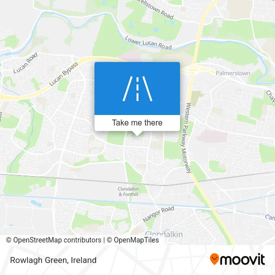 Rowlagh Green map
