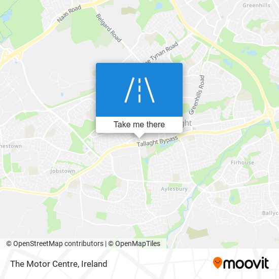 The Motor Centre map