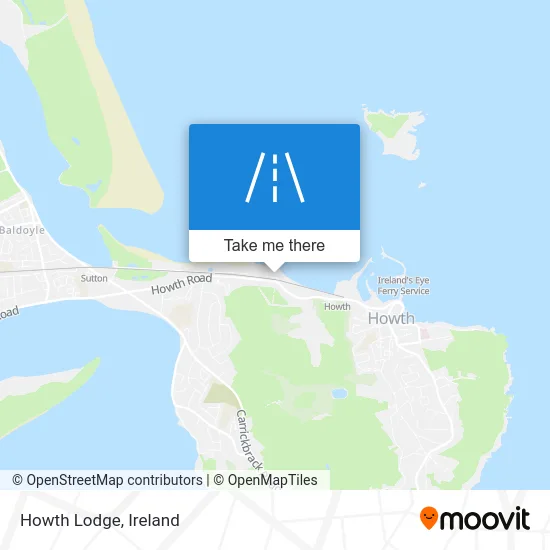 Howth Lodge map
