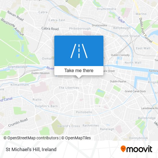 St Michael's Hill map