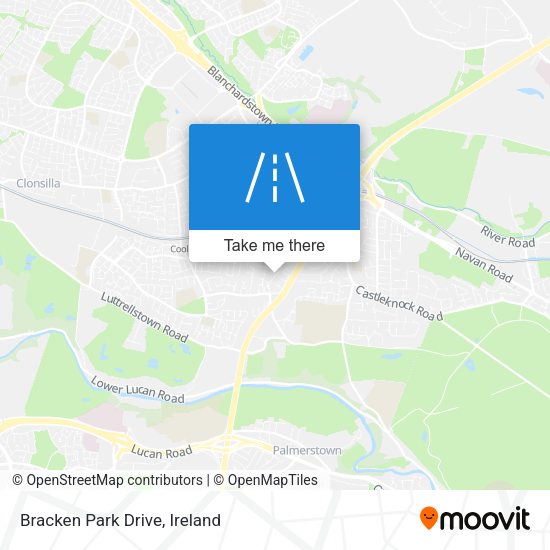 Bracken Park Drive map