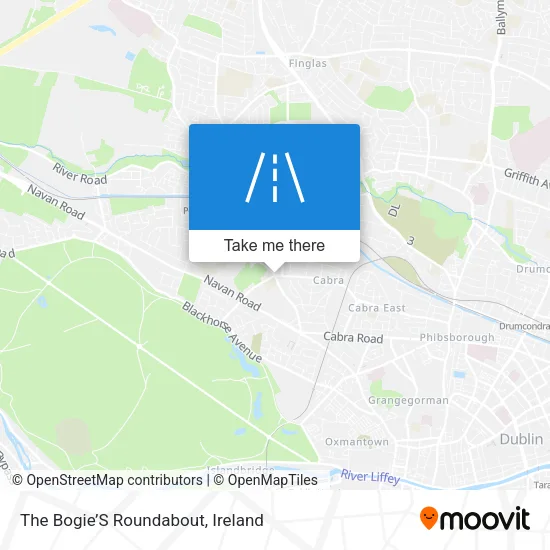 The Bogie’S Roundabout map