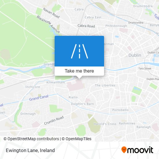 Ewington Lane map