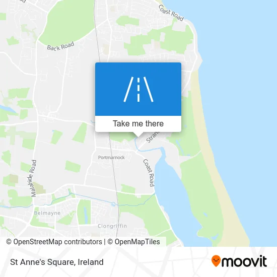 St Anne's Square map