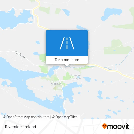 Riverside map