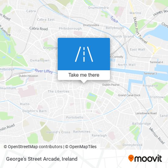 George's Street Arcade map