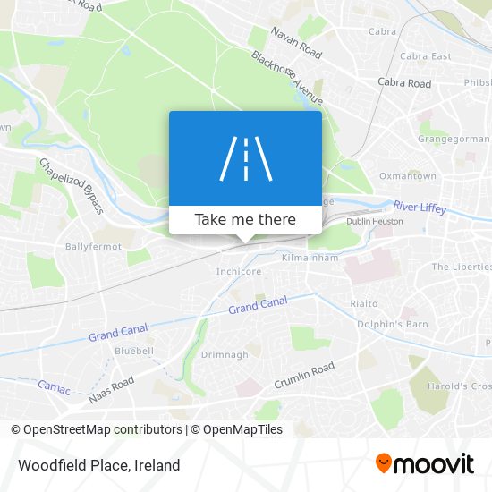 Woodfield Place map