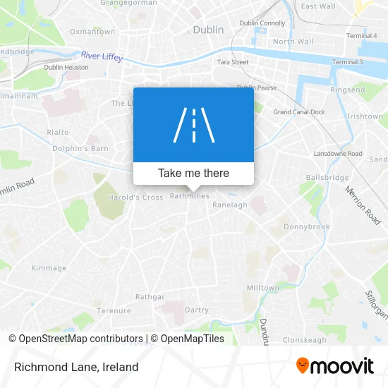 Richmond Lane map