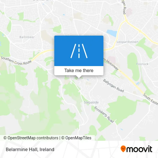 Belarmine Hall map