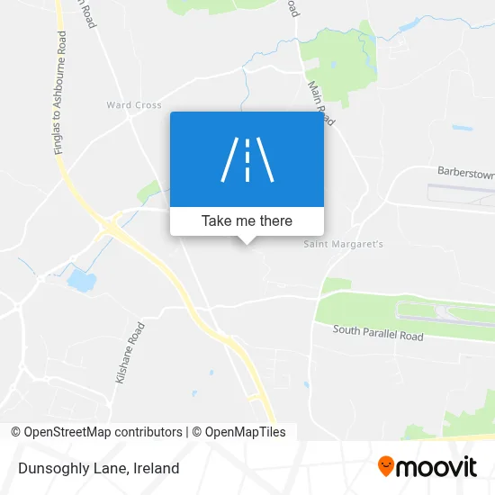 Dunsoghly Lane map