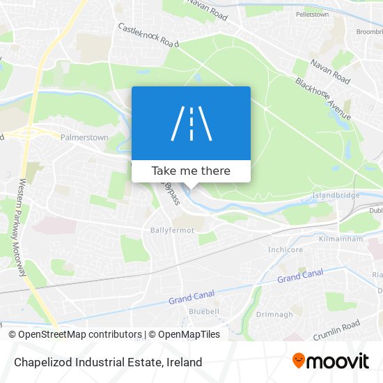 Chapelizod Industrial Estate plan