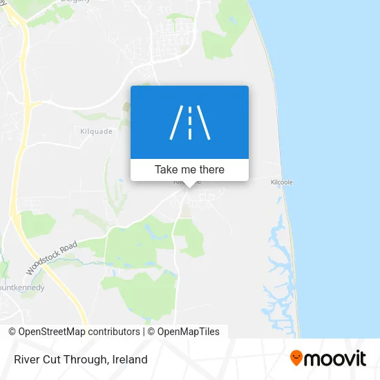 River Cut Through map