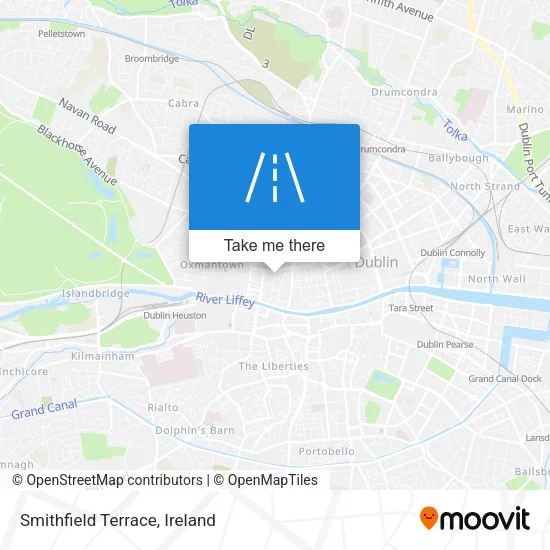 Smithfield Terrace map