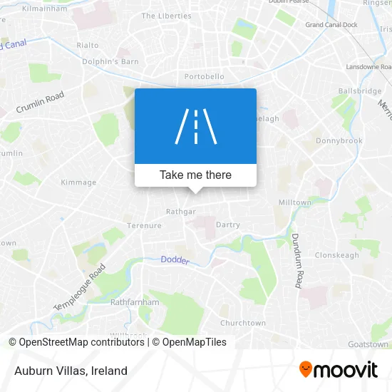 Auburn Villas map