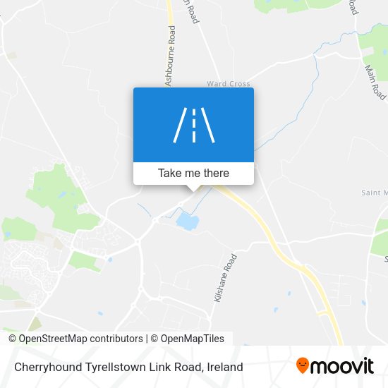 Cherryhound Tyrellstown Link Road map