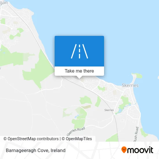 Barnageeragh Cove map