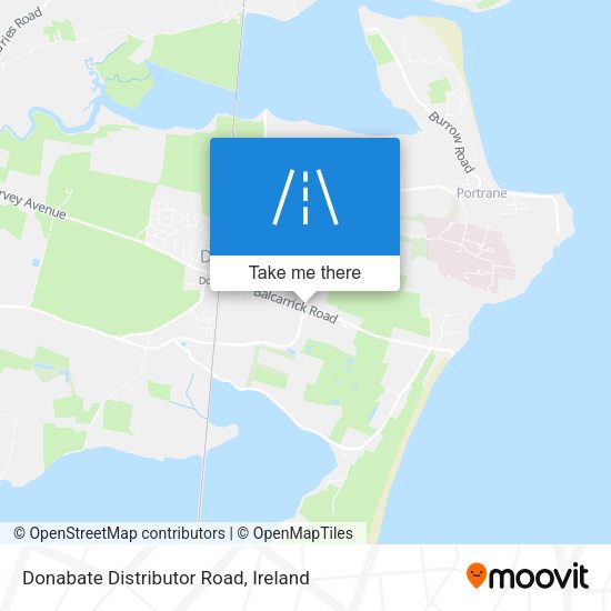 Donabate Distributor Road map