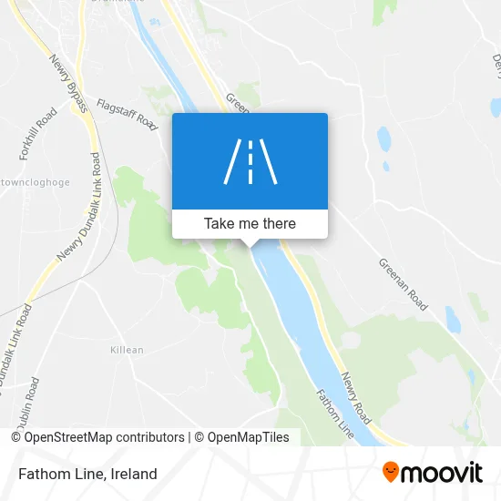 Fathom Line map