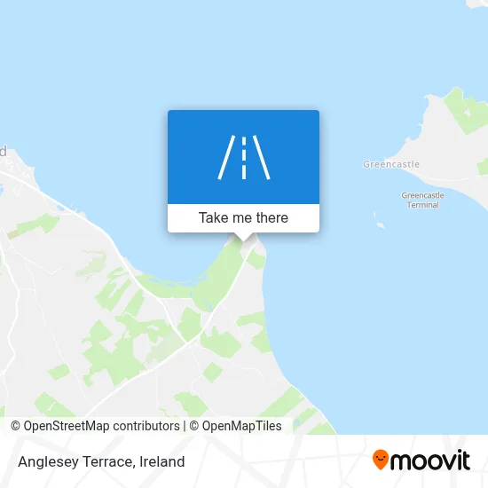 Anglesey Terrace map
