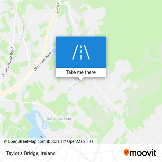 Taylor's Bridge map