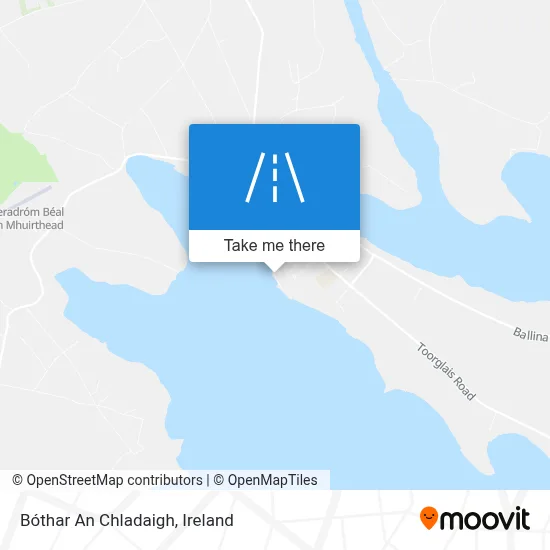 Bóthar An Chladaigh map