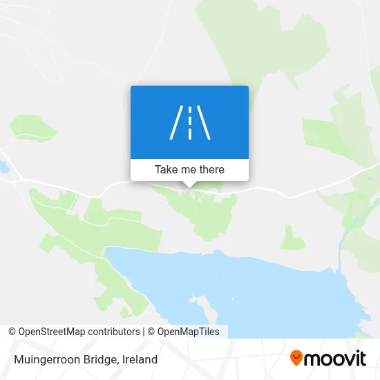 Muingerroon Bridge map