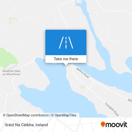 Sráid Na Céibhe map