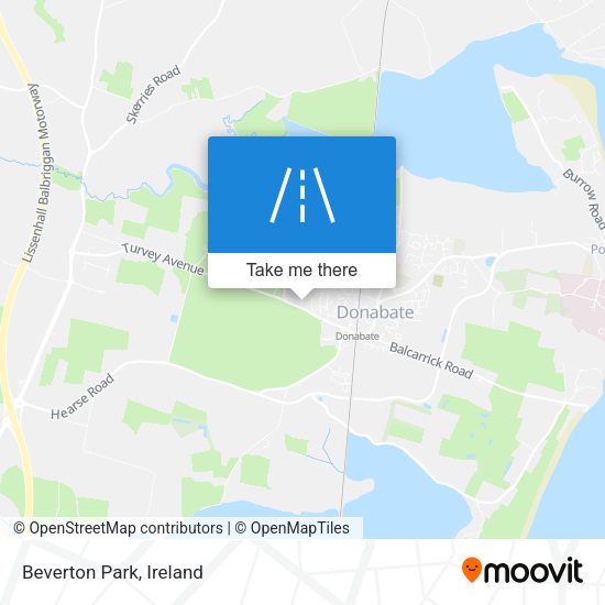 Beverton Park map