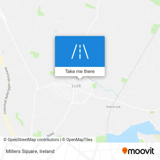 Millers Square map