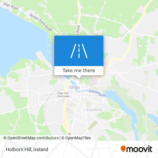 Holborn Hill map