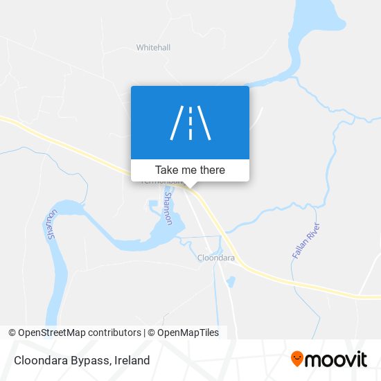 Cloondara Bypass map