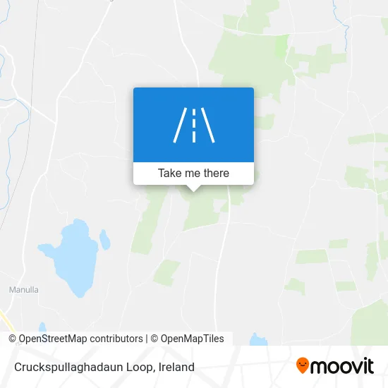 Cruckspullaghadaun Loop map