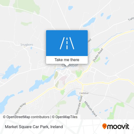 Market Square Car Park map