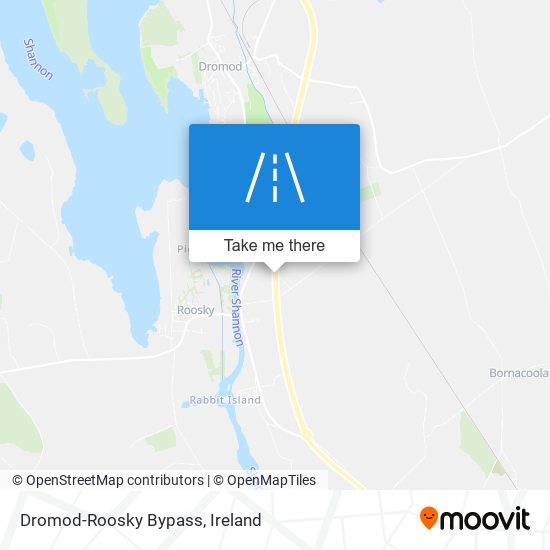 Dromod-Roosky Bypass map