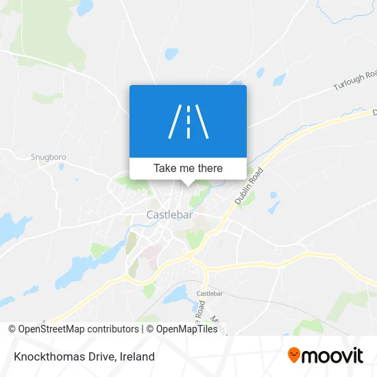Knockthomas Drive map