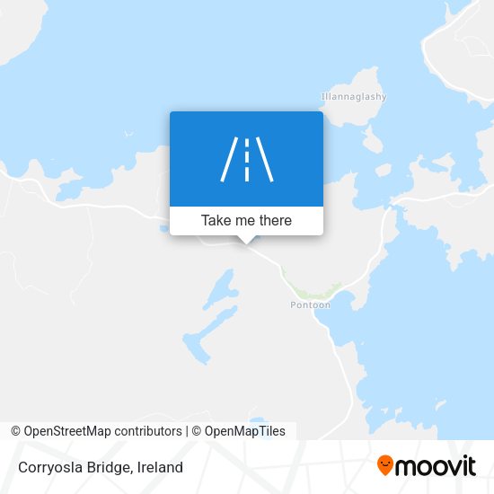 Corryosla Bridge map