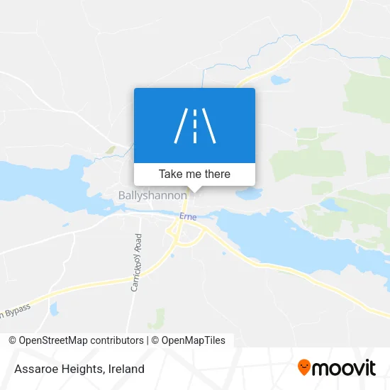 Assaroe Heights map