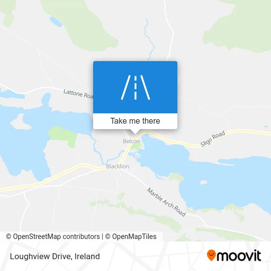 Loughview Drive map