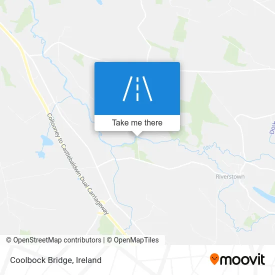 Coolbock Bridge map