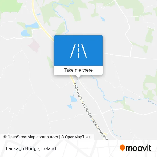 Lackagh Bridge map