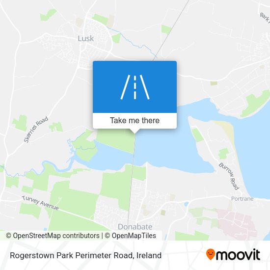 Rogerstown Park Perimeter Road map
