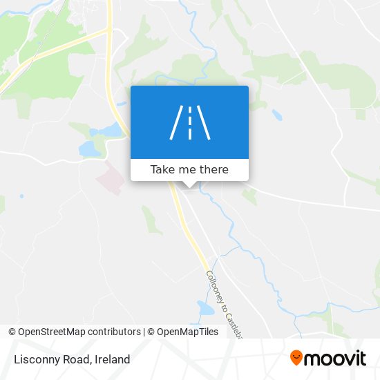 Lisconny Road map