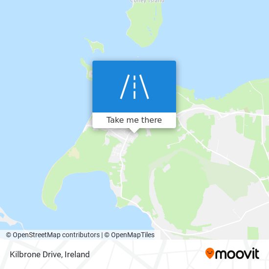 Kilbrone Drive map