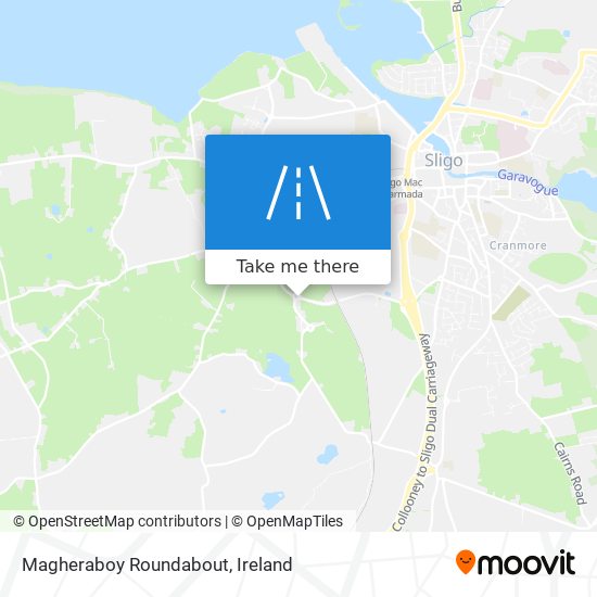 Magheraboy Roundabout map