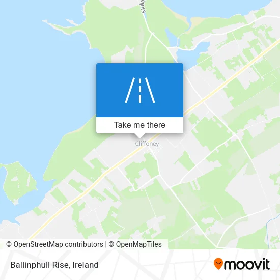 Ballinphull Rise map