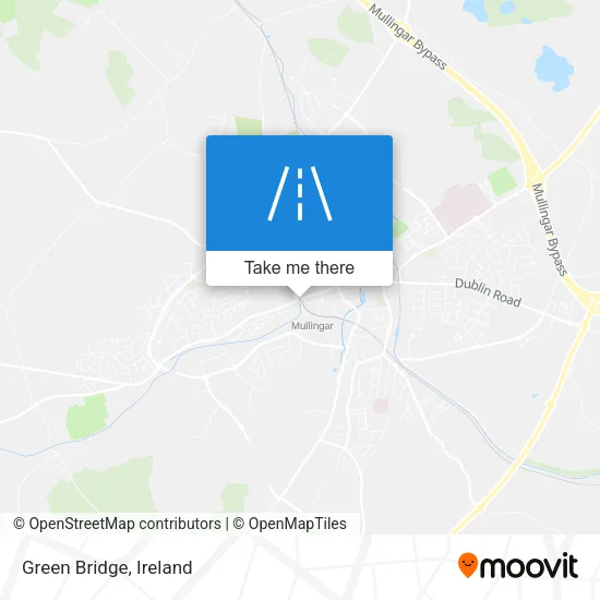 Green Bridge map