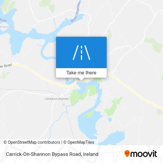 Carrick-On-Shannon Bypass Road plan